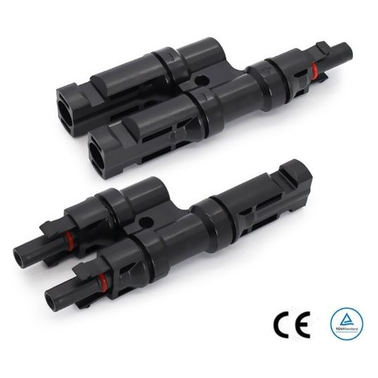 MC 4-Haaroitusliitin pari   4-6 mm kaapelille MC 4-Haaroitusliitin pari   4-6 mm kaapelille