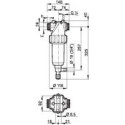 Linjasuodatin  1 1/4" ( 50 mesh )