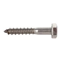 KANSIRUUVI 8 X 80 RUOSTUMATON