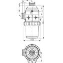 Imusuodatin 2" ( 80 mesh )